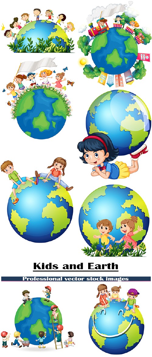 Дети и планета Земля