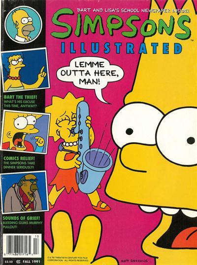 Simpsons Illustrated 3 Welsh Fall 1991 C2C