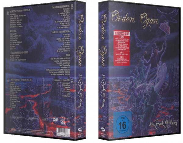 Orden Ogan Power Metal Aleman Dvds y Discografia completa