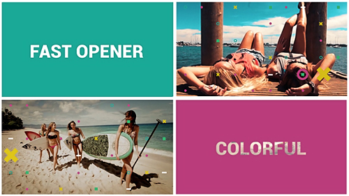 Fast Colorful Opener - Project for After Effects (Videohive)