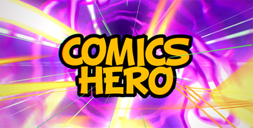 Comics Hero (Broadcast Pack) - Project for After Effects (Videohive)