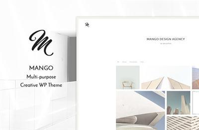 Mango - Portfolio WP Theme - Creativemarket 526443