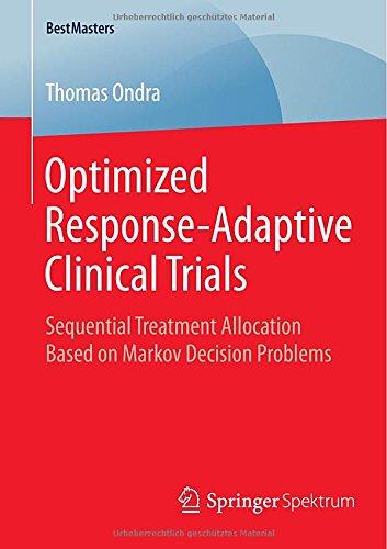 Optimized Response-Adaptive Clinical Trials Sequential Treatment Allocation Based on Markov Decision Problems