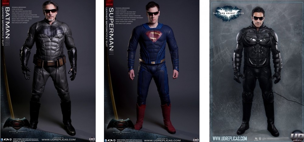 Компания UD Replicas представила новые костюмы Бэтмэна и Супермена