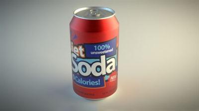 Creating a 3D Soda Can in Blender