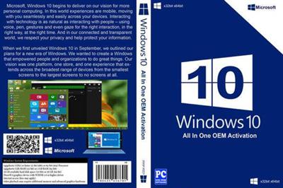 Microsoft Windows 10 AIO 1511 Build 10586 OEM May 2016 Multilingual Full Activated