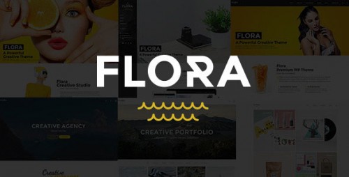 Nulled Flora v1.2.8 - Responsive Creative WordPress Theme  