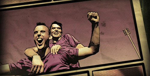 Soccer Comics Vintage & Modern - Project for After Effects (Videohive)