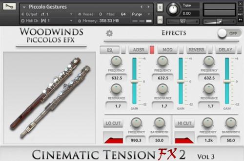 Cacophony Inc Cinematic Tension FX 2 Vol 3 Piccolos KONTAKT-SYNTHiC4TE 160928