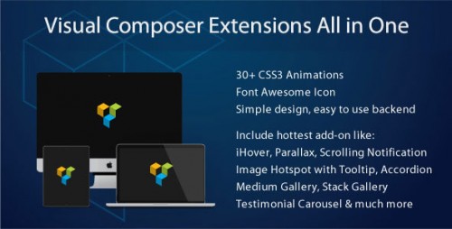 Nulled Visual Composer Extensions All In One v3.4.8.2 - WordPress Plugin product pic