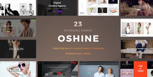 Nulled Oshine v4.3.1 - Creative Multi-Purpose WordPress Theme product pic