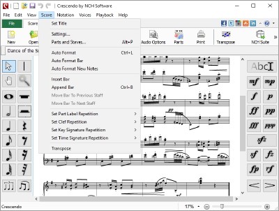 Crescendo Music Notation Editor 1.76 + Portable 