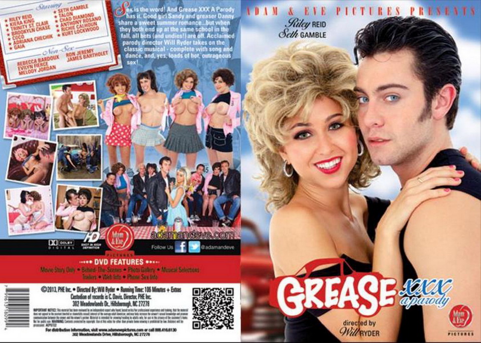 Grease XXX: A Parody /  :  ( ) (Will Ryder, Adam & Eve) [2013 ., Feature, Parody,Musical,Comedy, DVDRip]  !