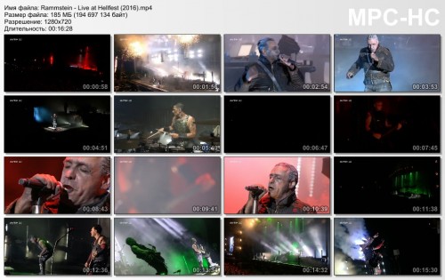 Rammstein - Live at Hellfest (2016)