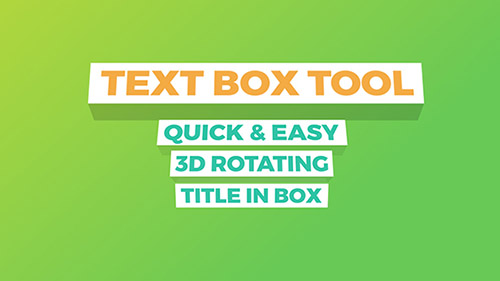 Text Box Tool - Project for After Effects (Videohive)