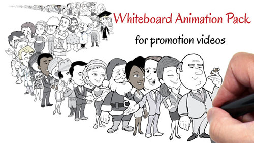 Whiteboard Animation Pack For Promotion Videos - Project for After Effects (Videohive)