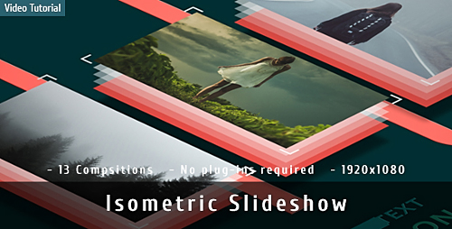 Isometric Slideshow - Project for After Effects (Videohive)