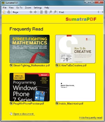Sumatra PDF 3.1.2 Portable 