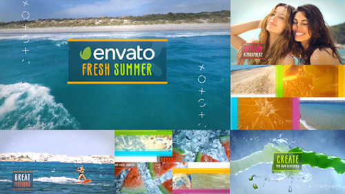 Stylish Summer Slideshow - Project for After Effects (Videohive)