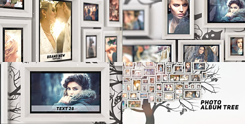 Photo Album Tree - Project for After Effects (Videohive)