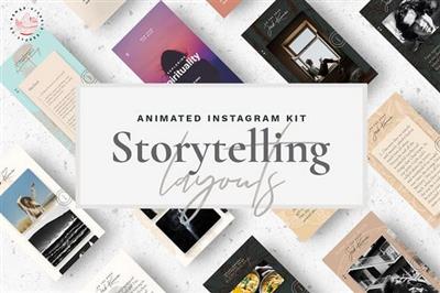 CreativeMarket - Storytelling Kit Animated IG Stories 2944673