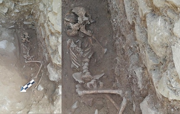 В Италии нашли останки "ребенка-вампира"