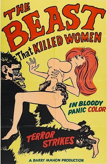 Зверь, который убивал женщин / The Beast That Killed Women (1965) DVDRip