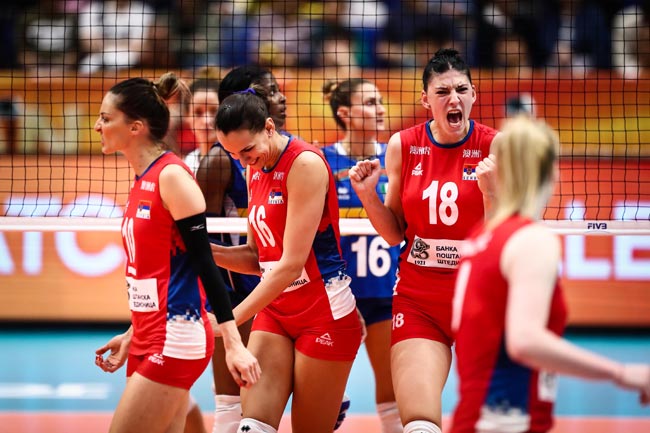 Женская сборная Сербии по волейболу выиграла чемпионат мира