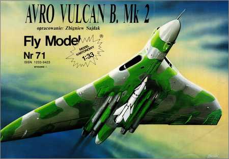 Fly Model  71. Avro Vulcan B. Mk 2