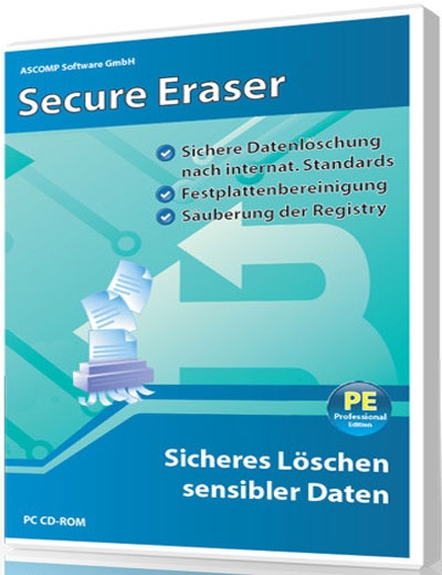 ASCOMP Secure Eraser 5.301 + Portable